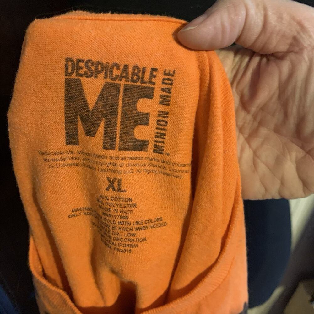 Halloween Boys Minions T-Shirt Candy That's All Eye Want XL - Picture 7 of 7